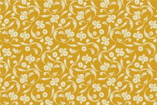 Blackout-Stoff - Barock Annabelle Gold/Creme