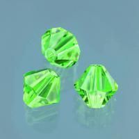 Swarovski Facettperle - 4 mm - 25 Stk. - Peridot 