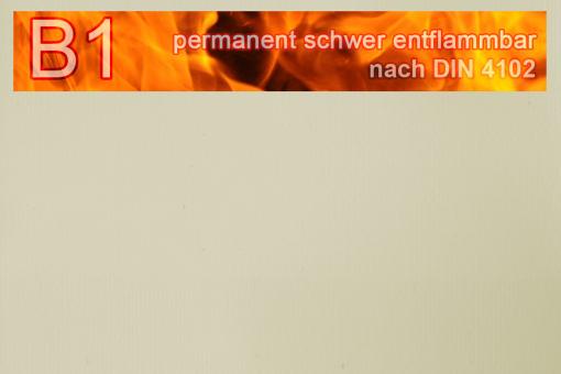 PVC-Markisen-Folie exklusiv - permanent schwer entflammbar- Uni Kiesel