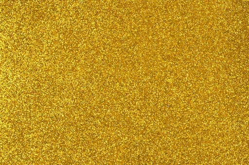 Moosgummi Disco - Meterweise Gold