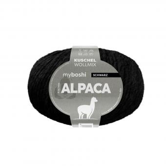 Myboshi Alpaca - 50 g - Schwarz 