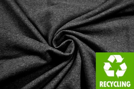 Sommersweat Recycling - Nachtgrau 