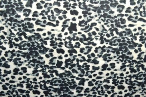 Alpen-Fleece - Schnee-Leopard 