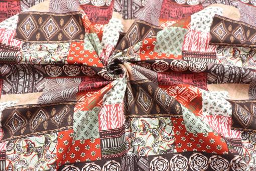 African-Waxprint-Look - Quilt 