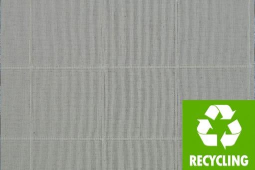 Tischdeckenstoff-Recycling - Elli - Creme - 280 cm breit 