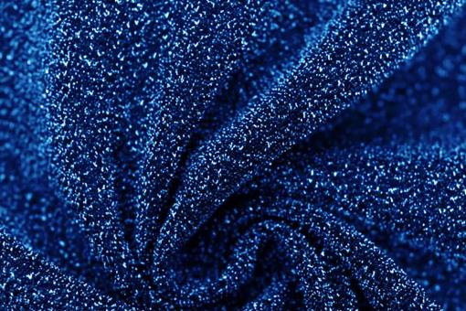 Stretch-Lurex - Glitter Blau