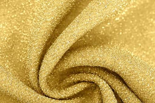 Stretch-Lurex - Glitter Gold