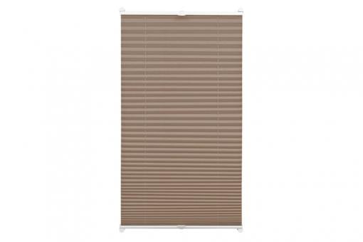 EASYFIX Plissee - 2 Bedienschienen - 40 x 130 cm - Taupe 