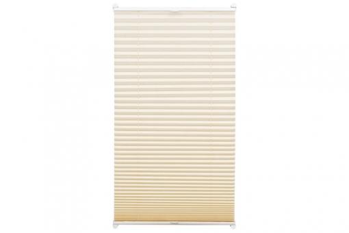 EASYFIX Plissee - 2 Bedienschienen - 70  x 130 cm - Creme 