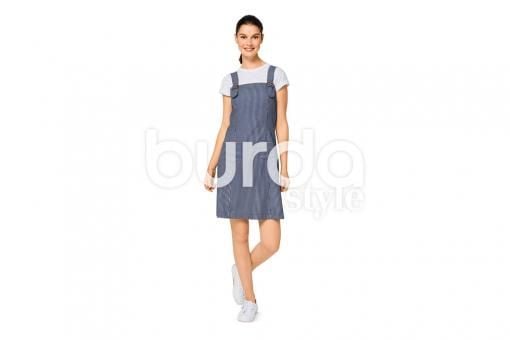 burda Schnittmuster 6538 Kleid - Trägerkleid 