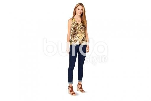 burda Schnittmuster 6543 Schmale Hose - Jeans 