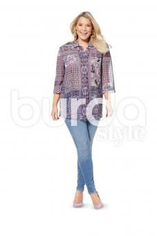 burda Schnittmuster 6614 - Bluse 