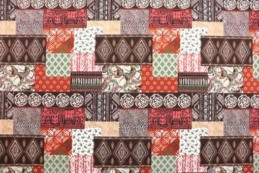 African-Waxprint-Look - Quilt 