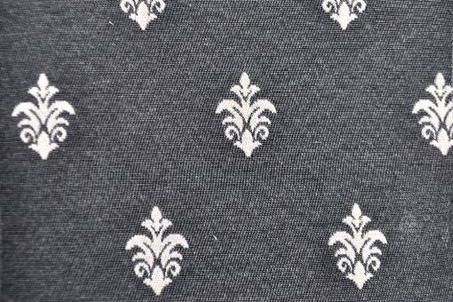 Jacquard - Fleur de Lys - Creme 