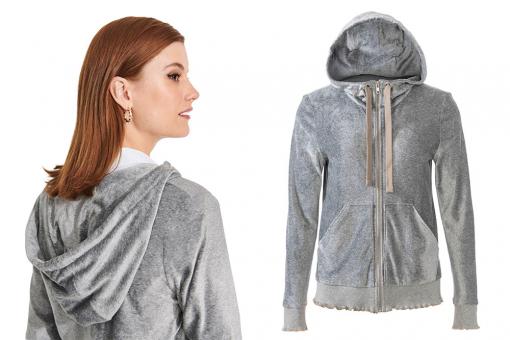 Burda Schnittmuster 6090 - Sweatjacke mit Reißverschluss 