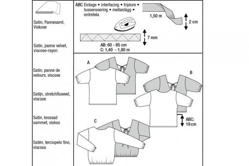 burda Schnittmuster 5771 - Schlupfblusen 
