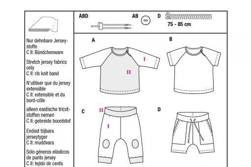 burda Schnittmuster 9246 - Kids - Babyausstattung 